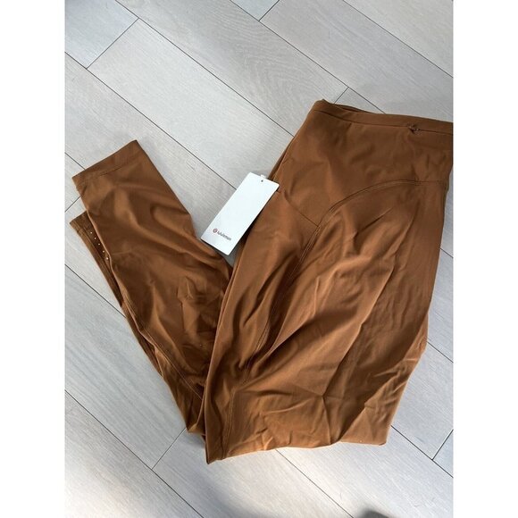 Lululemon Women's Swift Speed High Rise 28" Tight Copper Brown COPB Sz 20 NWT - Picture 2 of 7